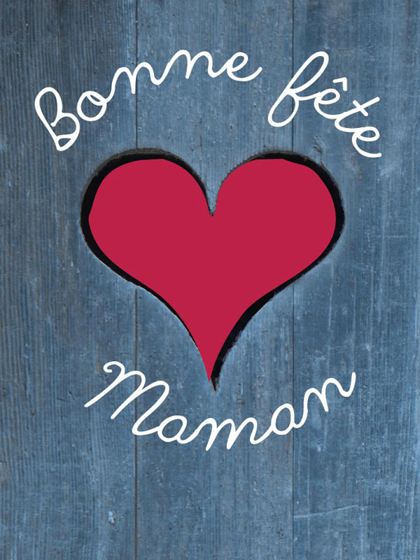Bonne fête Maman, carte gratuite pour la fête des Mères