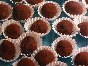 Image de truffes en chocolat